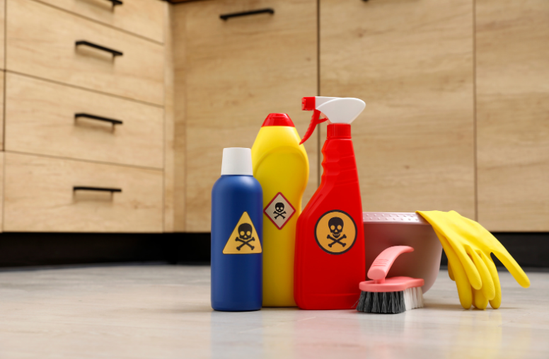 how to store hazardous materials in your garage properly