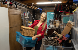decluttering and cleaning